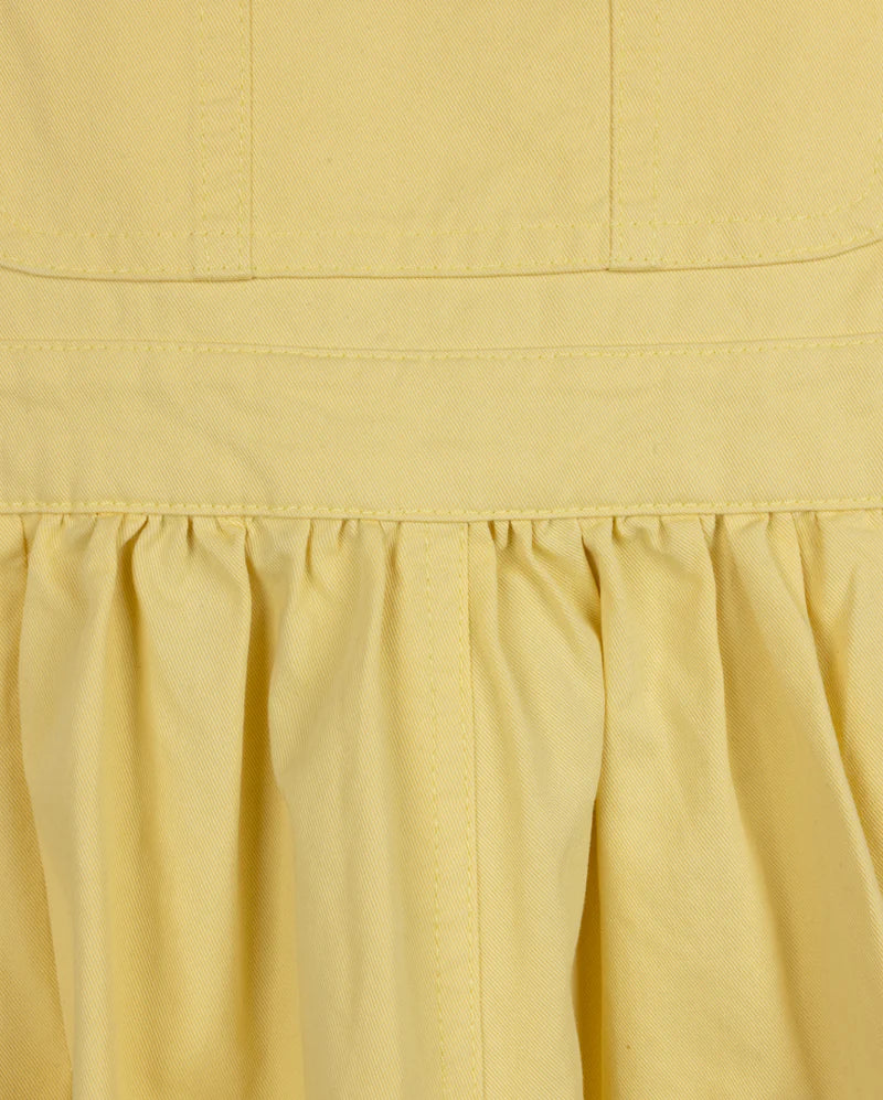 PHIL AND PHOEBE YELLOW POCKET JUMPER