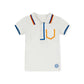 DUKE AND PORT WHITE PIQUE TRIM POLO [FINAL SALE]