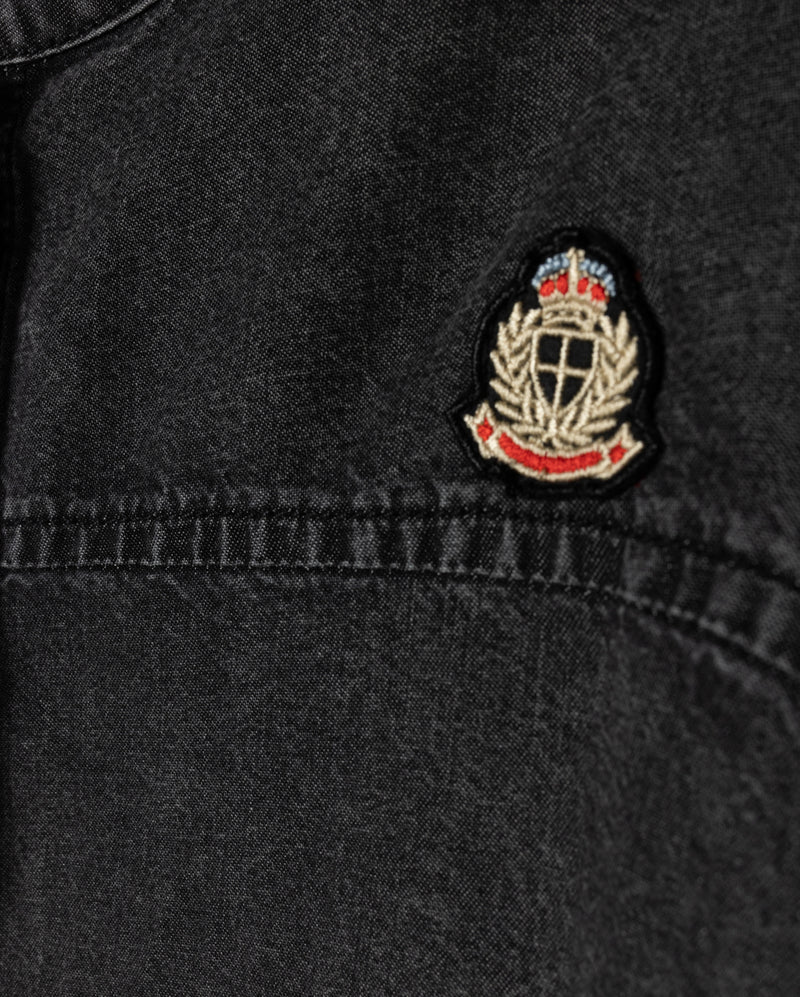 VIBE BLACK DENIM CHAMBRAY JUMPER AND JACKET SET [FINAL SALE]
