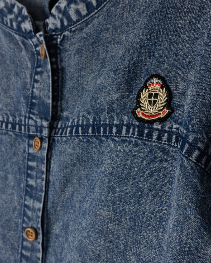 VIBE DENIM CHAMBRAY JUMPER AND JACKET SET