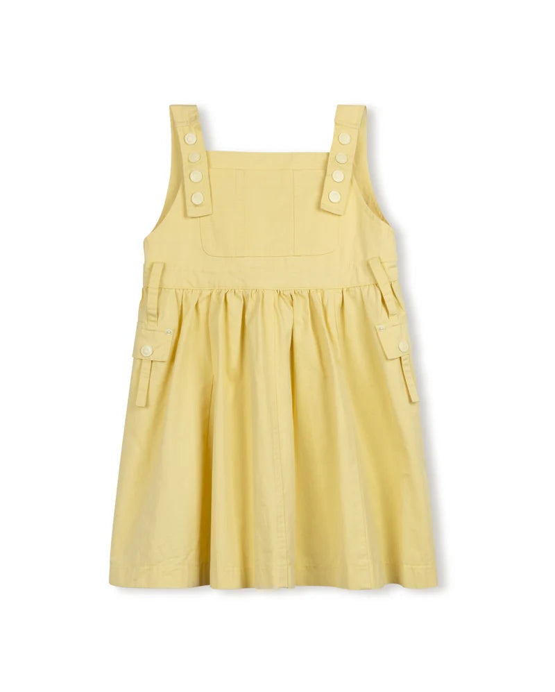 PHIL AND PHOEBE YELLOW POCKET JUMPER