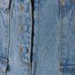 VIBE LIGHT BLUE DENIM A LINE MAXI SKIRT [FINAL SALE]