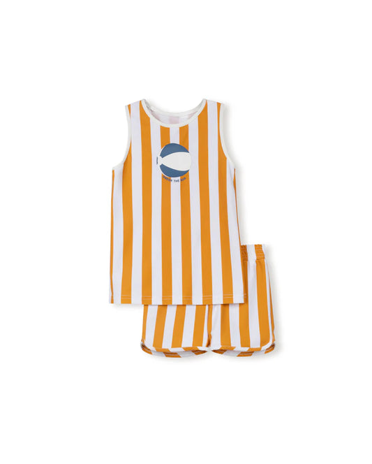 CABANA ORANGE UNDER THE SUN SWIM SET