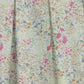 ONE CHILD  MINT/PINK FLORAL PLEAT SKIRT