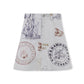 PHIL AND PHOEBE GREY DENIM STAMP PRINTED SKIRT