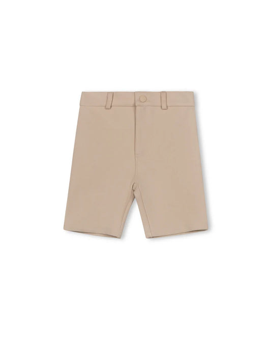 HARPER JAMES TAN STRETCH DRESS SHORTS