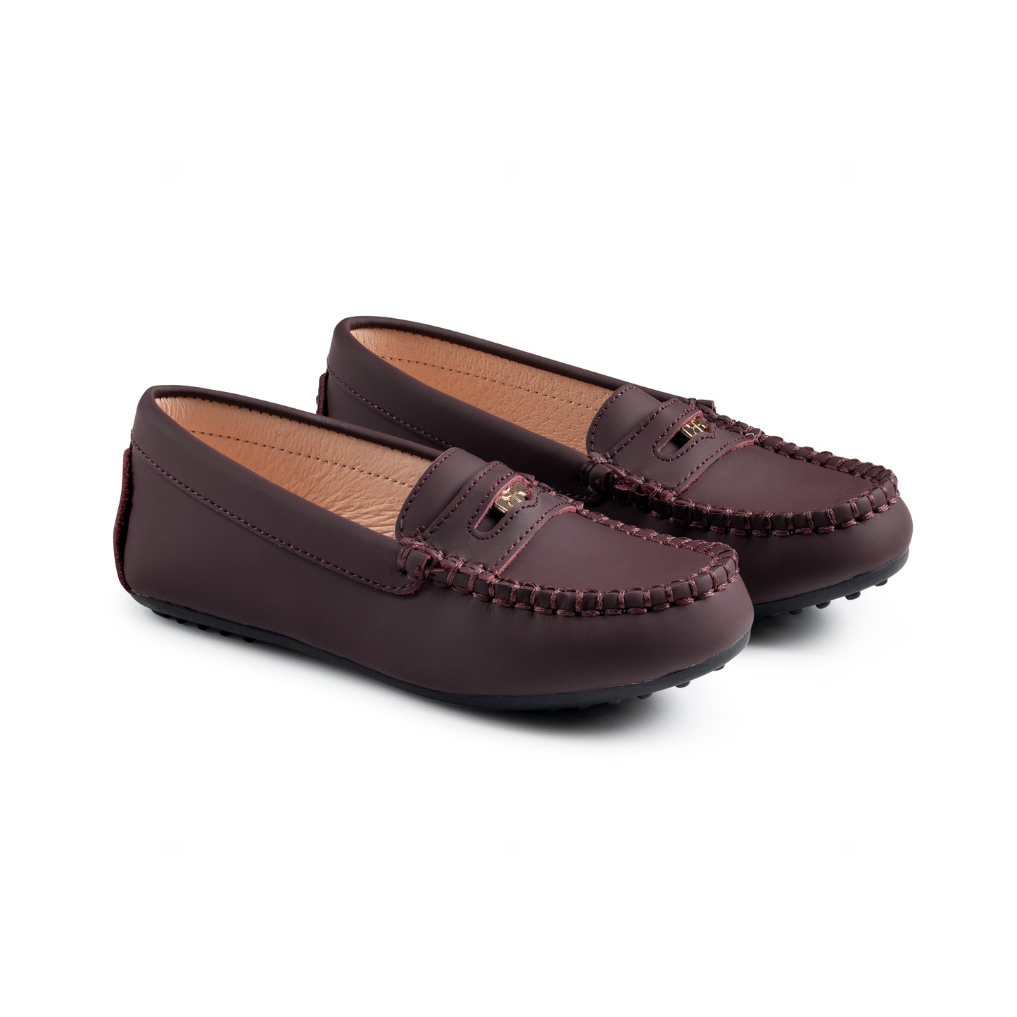 RAYBELLE BURGUNDY PENNY LOAFER