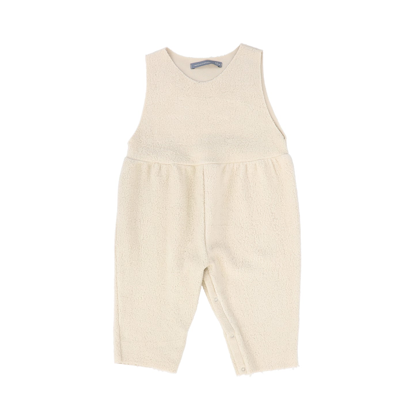MINIMU MOCHA SHERPA ROMPER