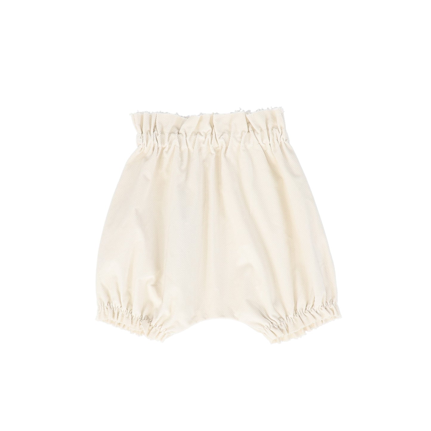 MINIMU MILK TWILL GATHERED BLOOMER