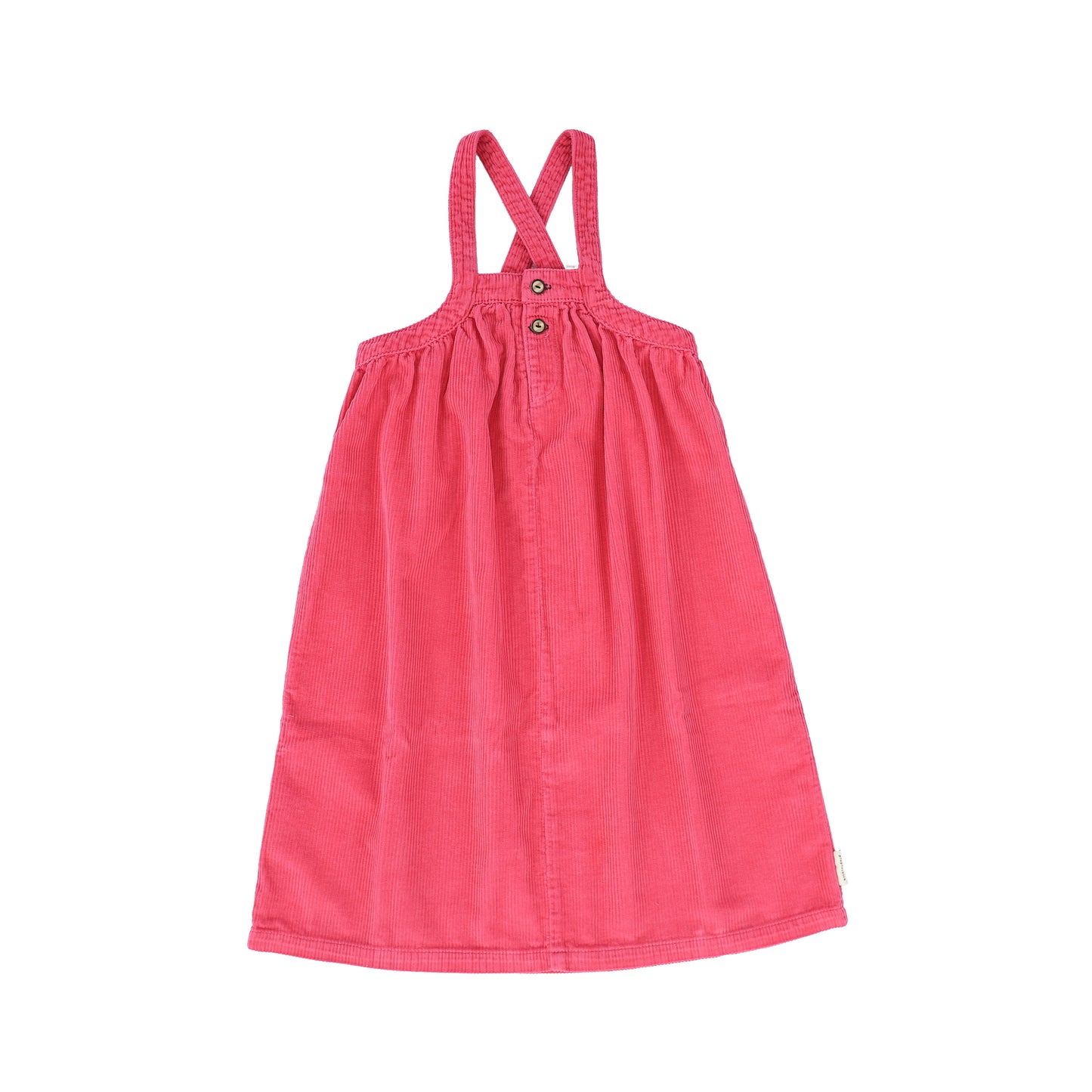 PIUPIUCHICK PINK CORDUROY DRESS