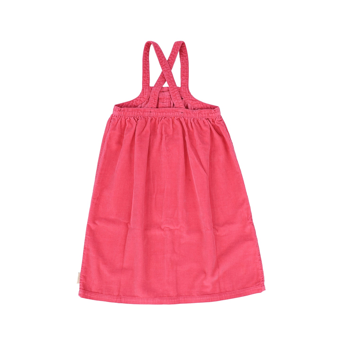 PIUPIUCHICK PINK CORDUROY DRESS