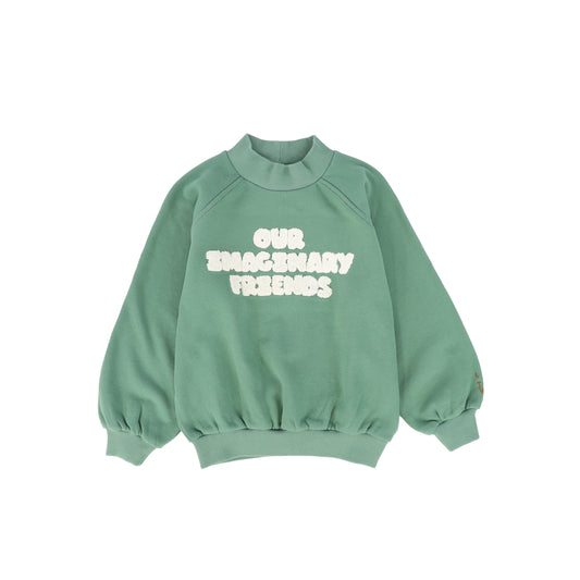 LETTER TO THE WORLD GREEN WORDED SWEATSHIRT [FINAL SALE]