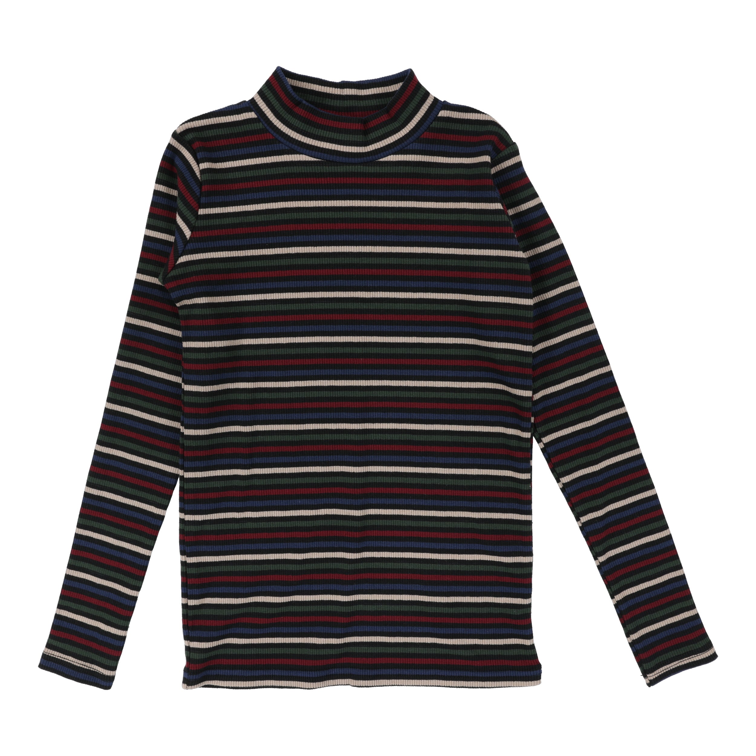 LIL LEGS MULTI STRIPED MOCK NECK FINAL SALE Luibelle