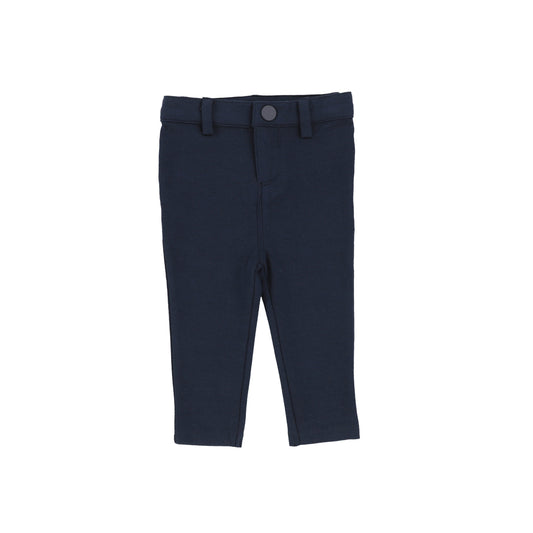 LIL LEGS NAVY KNIT PANT [FINAL SALE]