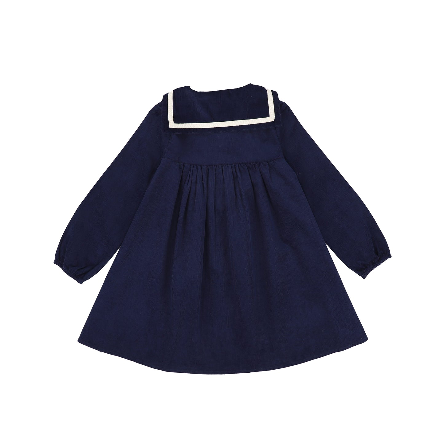 PLEASE MOM NAVY CORDUROY DRESS [FINAL SALE]