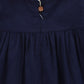 PLEASE MOM NAVY CORDUROY DRESS [FINAL SALE]