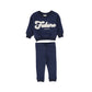 PLEASE MOM NAVY WORDED SWEATSHIRT SET [FINAL SALE]