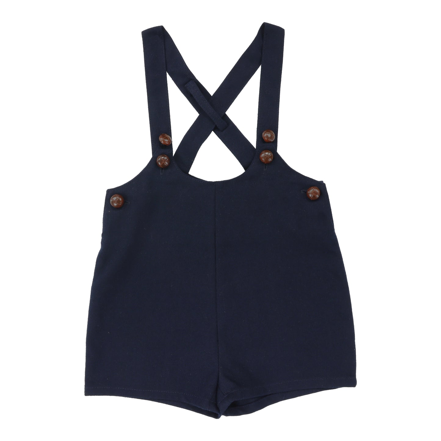 ANALOGIE NAVY SUSPENDER SHORTS