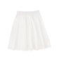 NAVVY WHITE A-LINE SKIRT