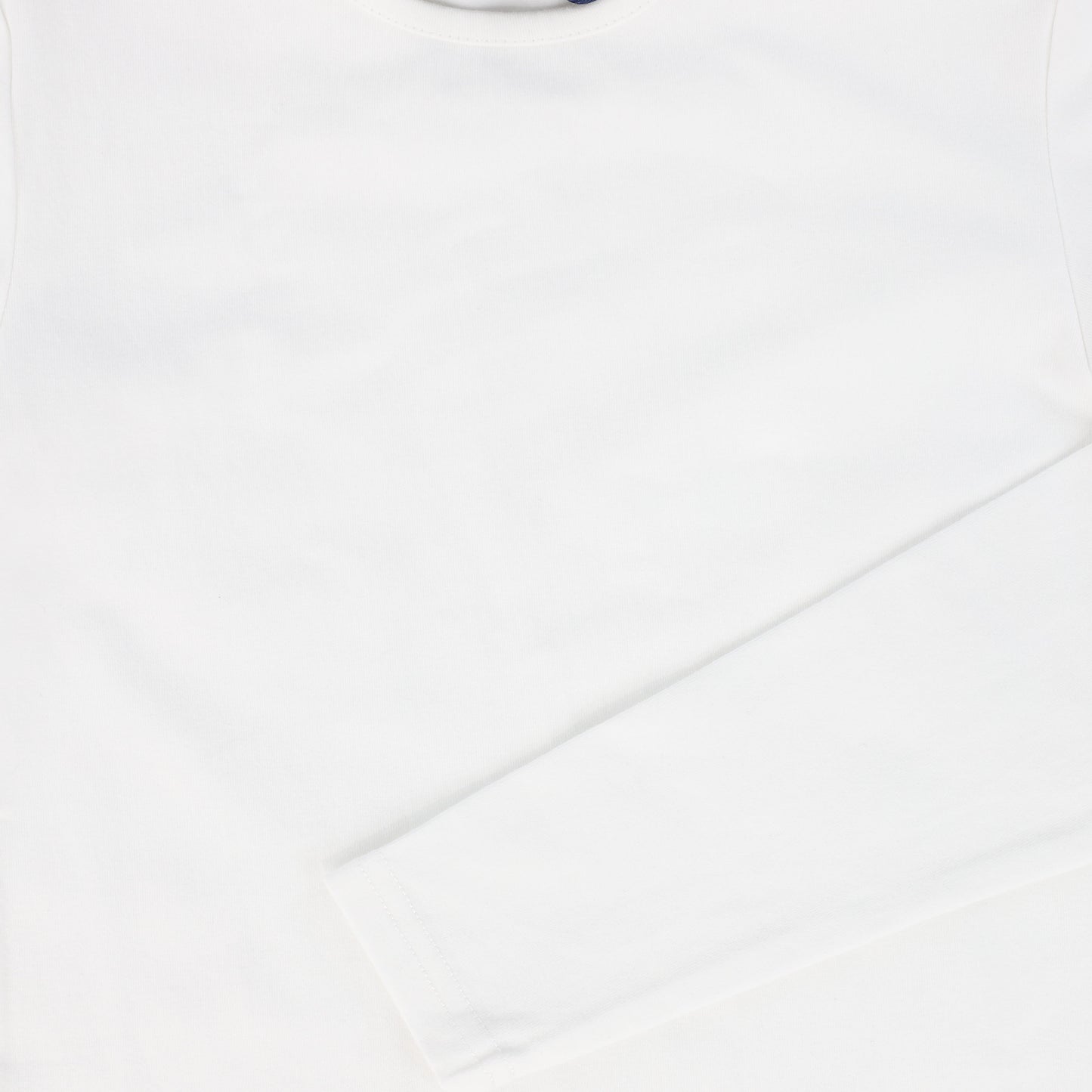 NAVVY WHITE SOLID TEE