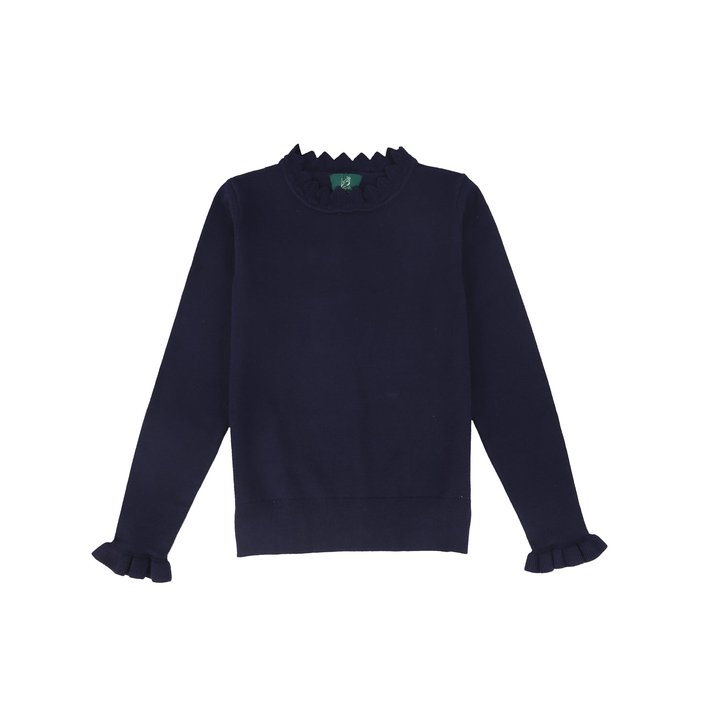 VARSITY 2.0 NAVY KNIT TURTLENECK