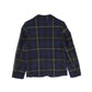 DAL LAGO NAVY PLAID WOVEN BLAZER [Final Sale]