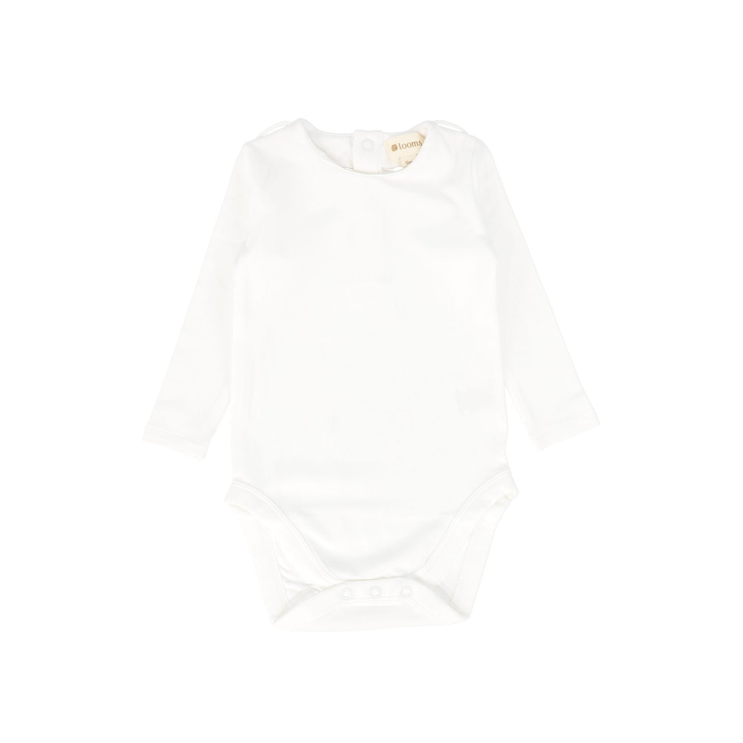 LOOMS WHITE L/S ONESIE [FINAL SALE]