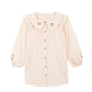 BIRINIT PETIT CREAM EMBROIDERED DRESS