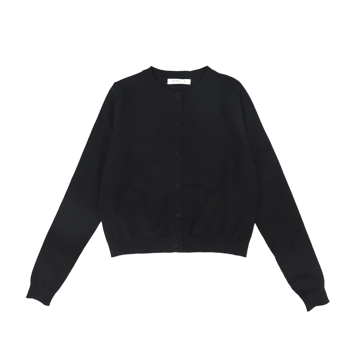 COCO BLANC BLACK KNIT CARDIGAN