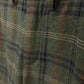 HARPER JAMES OLIVE/NAVY WOOL PLAID PANTS