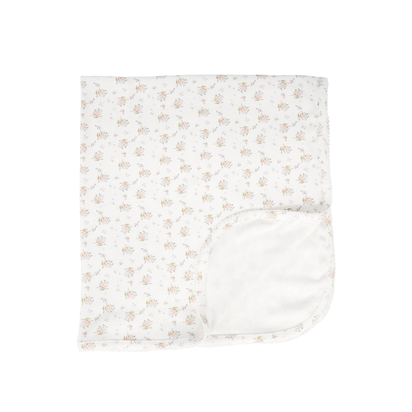 BEBE JOLEE PINK FLORAL PRINTED BLANKET