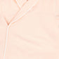 BEBE JOLEE PINK PIPED WRAP FOOTIE