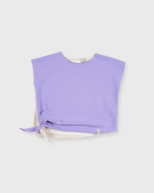 BONNIE AND THE GANG LAVENDER SLEEVELESS TEE [FINAL SALE]