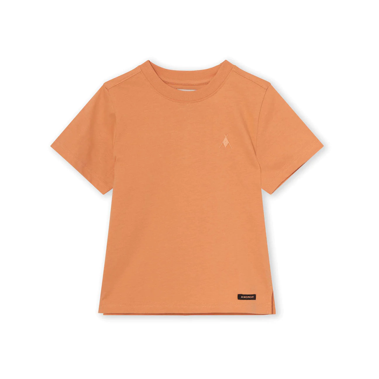 A MONDAY IN COPENHAGEN PEACH BASIC TEE [FINAL SALE]