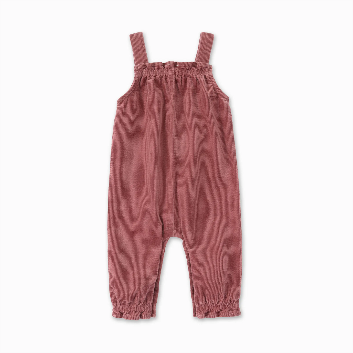 PUVU PIOR PINK CORDUROY OVERALLS