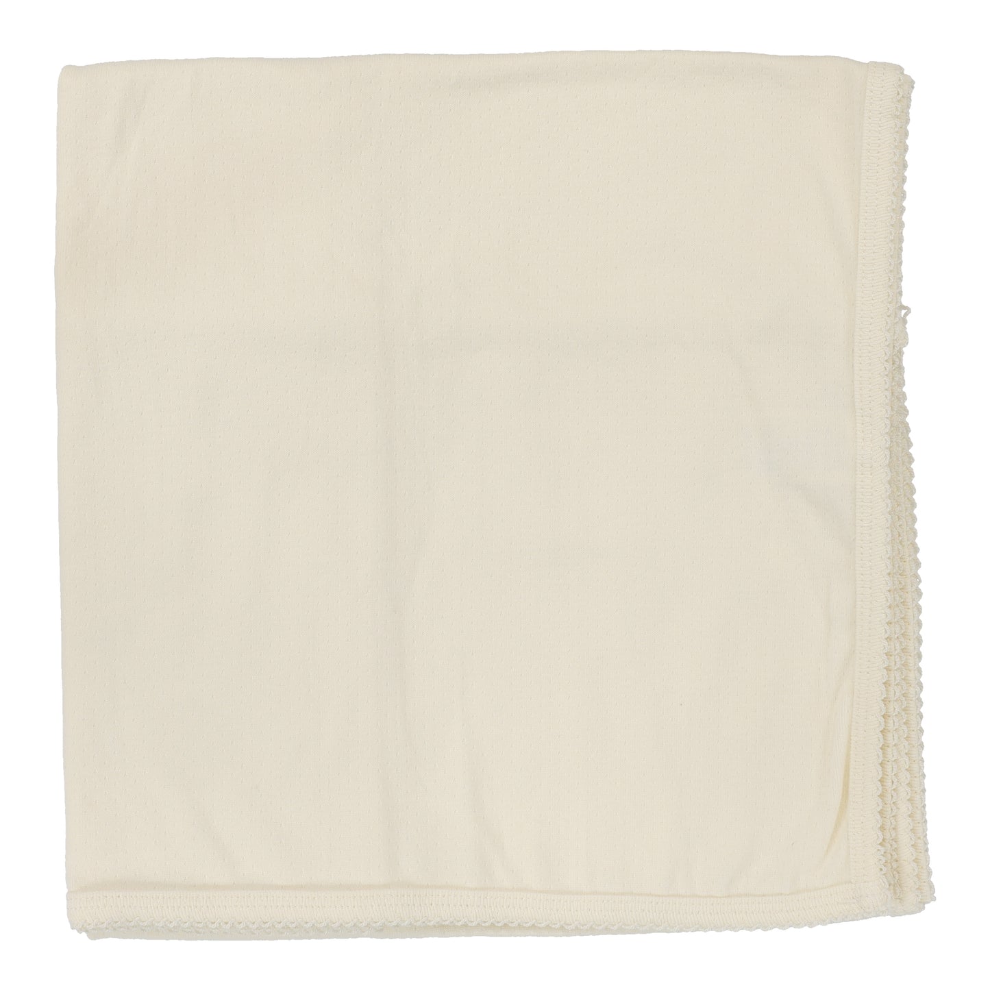 LILETTE IVORY PINPOINT BLANKET