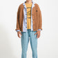 PIUPIUCHICK BROWN CHUNKY KNIT CARDIGAN