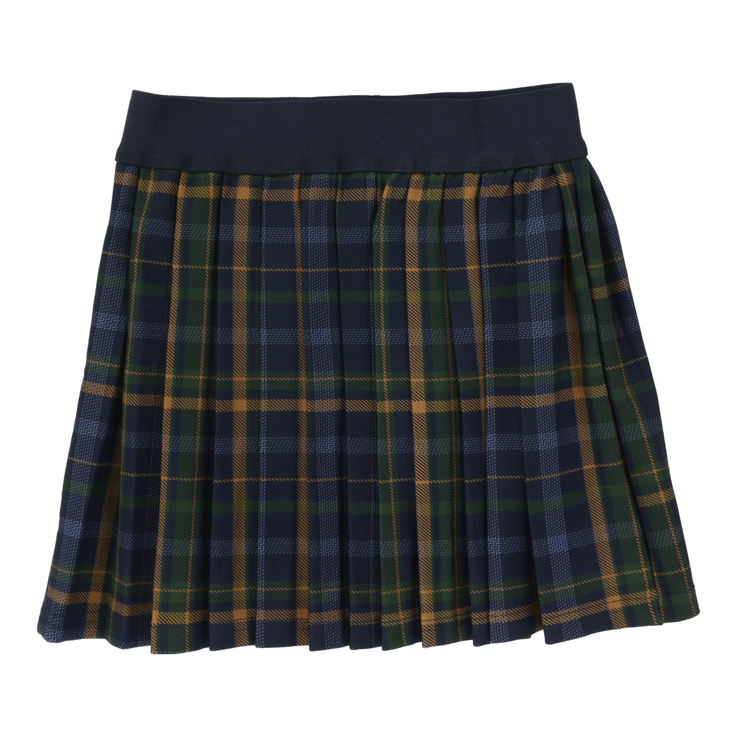 ANALOGIE GREEN/BLUE PLAID SKIRT [FINAL SALE]