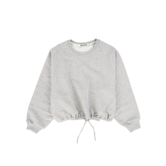 TANGERINE GREY DRAWSTRING SWEATSHIRT