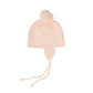 LE ENFANT PINK KNIT POMPOM BONNET