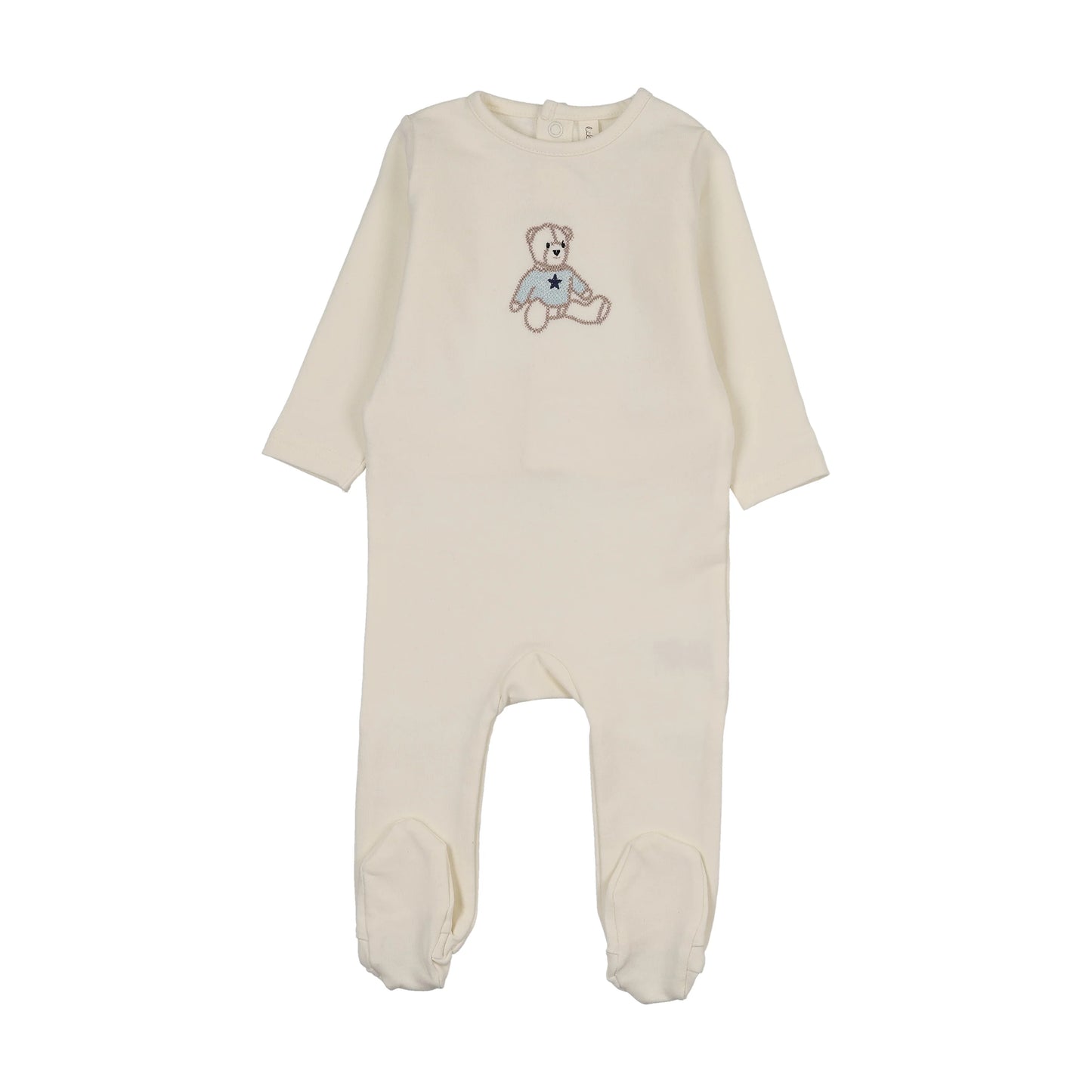 LILETTE BLUE SWEET BEAR FOOTIE