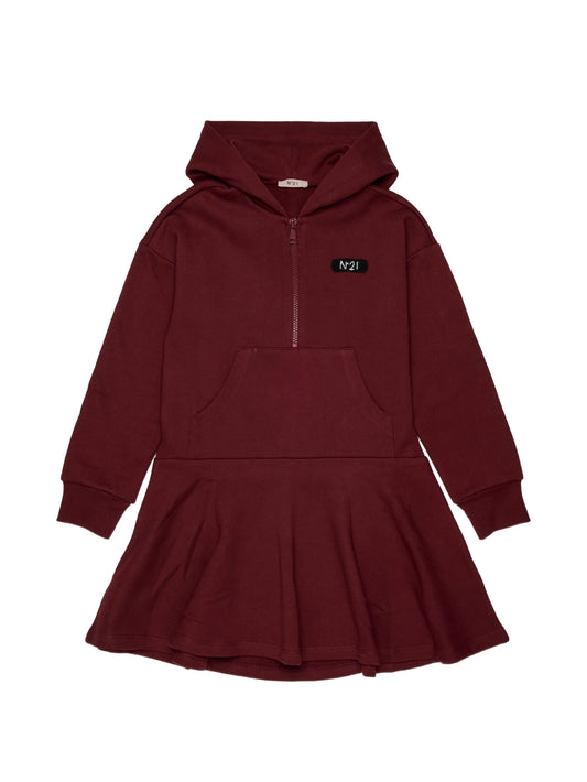 N21 MAROON SWEATER DRESS