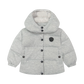 DENALI HEATHER GREY EMBLEM PATCH COAT