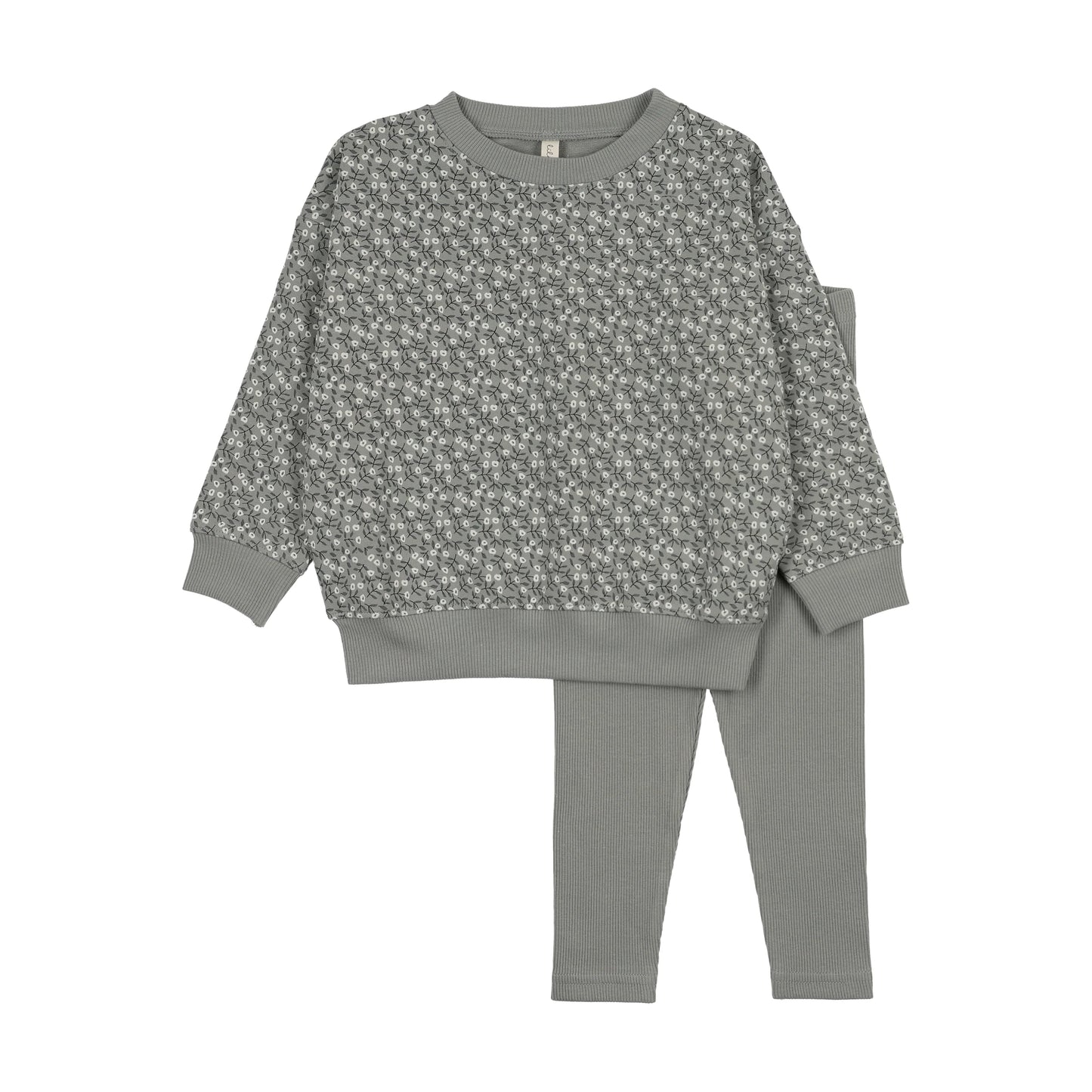 LILETTE LIGHT BLUE DAHLIA VINES TODDLER SET