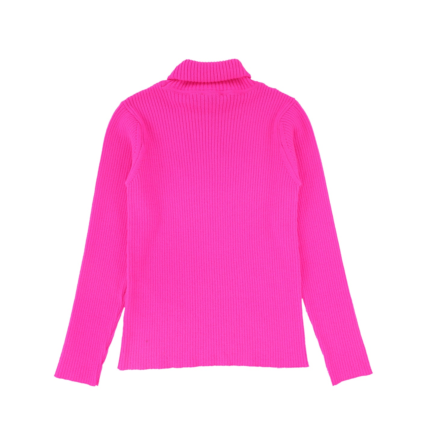 PUCCI MAGENTA CHUNKY KNIT LOGO SWEATER