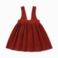 PUVU PIOR RED CORDUROY GEOMETRIC JUMPER