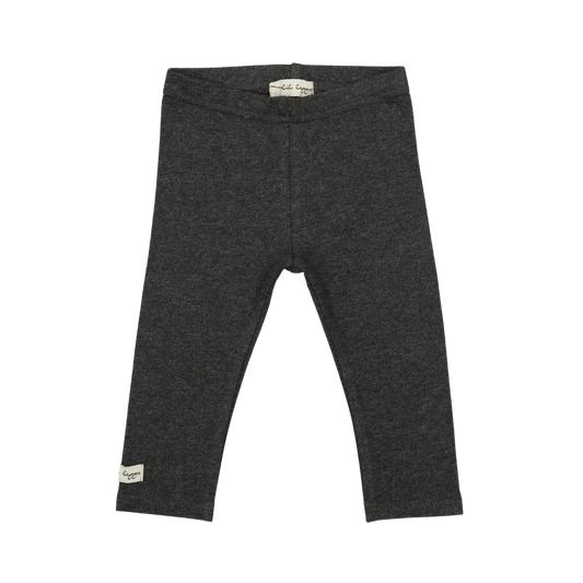 LIL LEGS HEATHER GREY LONG LEGGINGS