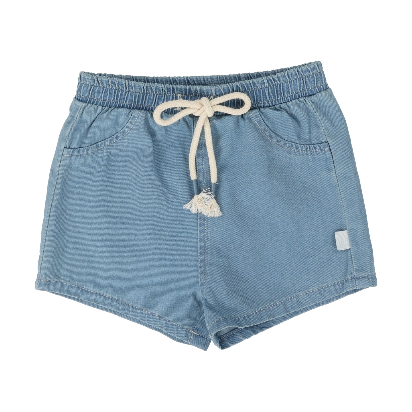 ANALOGIE BLUE DENIM ROPE SHORTS