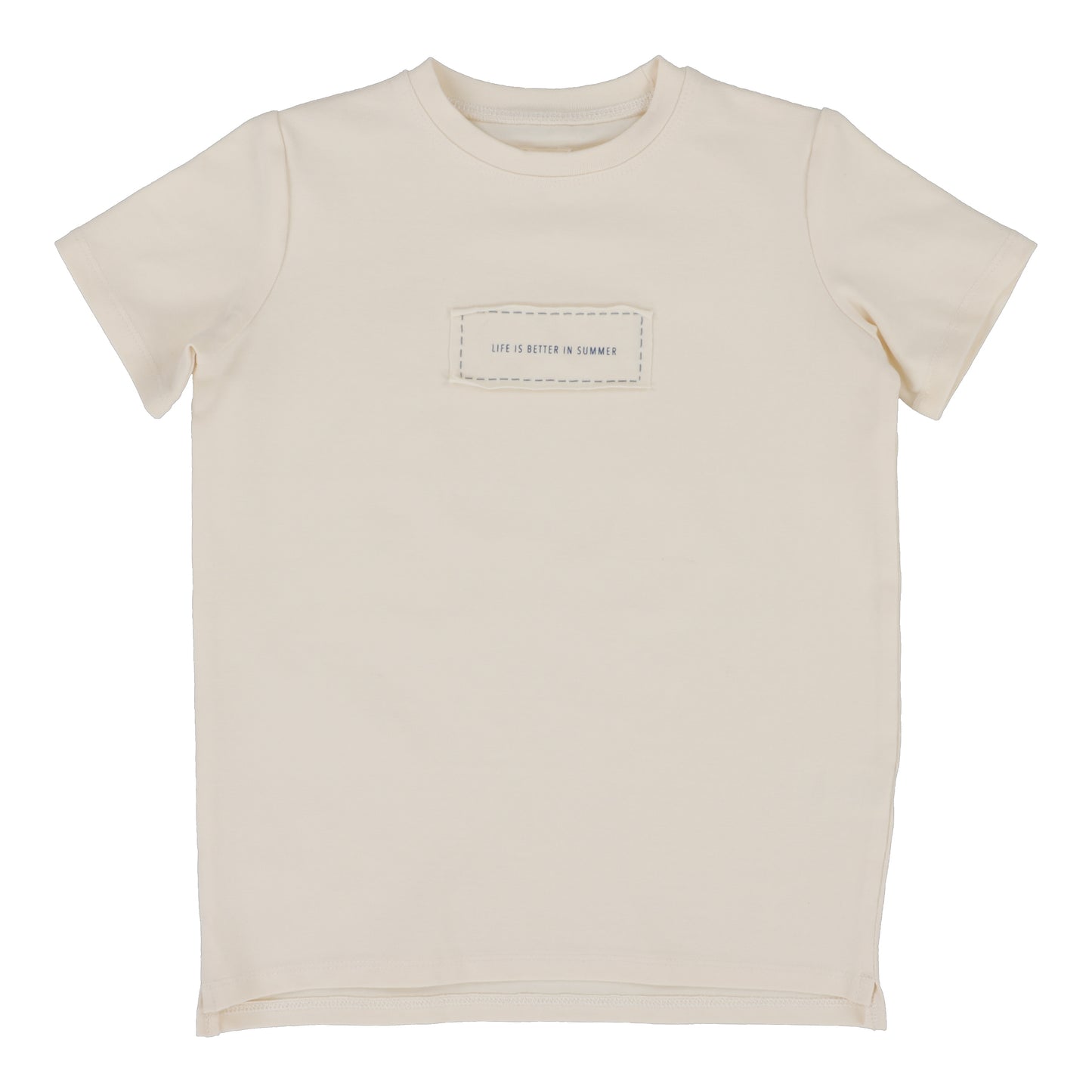 ANALOGIE CREAM PATCH T-SHIRT