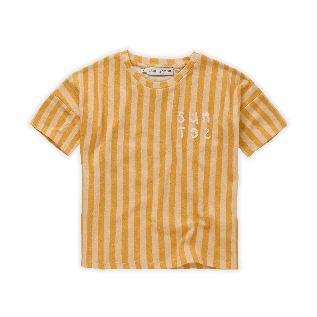 SPROET & SPROUT ORANGE STRIPED TEE [FINAL SALE]